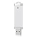 KEXIN 10 Pack 16GB Flash Drive Bulk Flash Drive USB Flash Drive Design in Snapcap 16 GB White