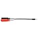 TISINO 3.5mm (1/8 Inch) TRS Stereo Plug/Male to Dual 6.35mm (1/4 Inch) TRS Stereo Jack/Female Y Splitter Cable Patch Cord - 8 Inch / 20cm