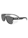 MAGID Y50BKAFGY Iconic Y50 Design Series Safety Glasses with Side Shields | ANSI Z87+ Performance, Scratch & Fog Resistant, Comfortable & Stylish, Cloth Case Included, Grey Lens (1 Pair) primary