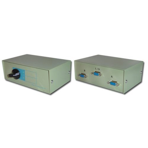 Aptii 2 Port Vga Monitor Switch Box Use Xbox or PC one TFT