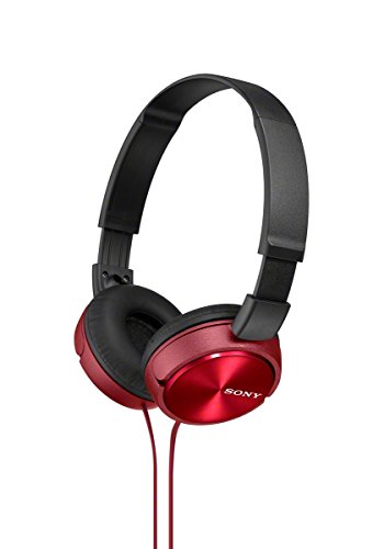 Sony Foldable Headphones MDR-ZX310 R - Metallic Red