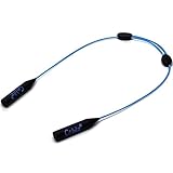 Cablz Monoz Zipz Classic Stainless Steel Cable, Blue, 14"