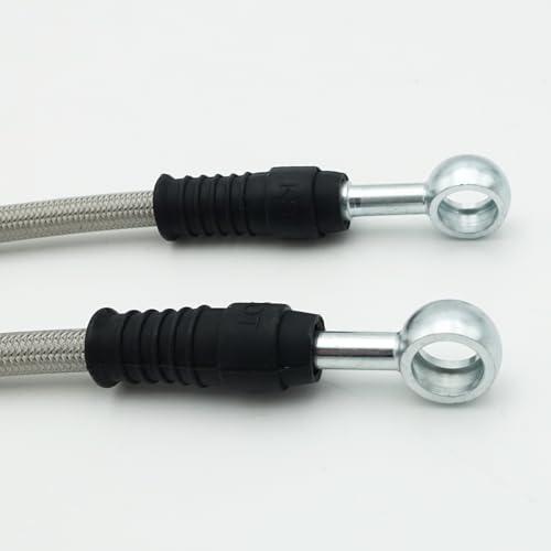 AC PERFORMANCE 7/16" Braided Stainless Steel Brake Hose Kit - Disc Brake photo 9