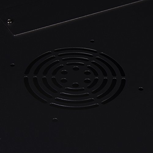 Rosewill Professional 6U Wall mount Cabinet Enclosure 19-Inch Server Network Rack With Locking Glass Door 16-Inches Deep Black (RSWM-6U001)