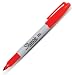 Sharpie Permanent Markers, Fine Point, Red Ink, Pack of 12 (30102)