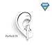 Lightning Earphones,XiQinKJ With Microphone Earbuds Stereo Headphones and Noise Isolating headset Made for iPhone 7/7 Plus iPhone8/8Plus iPhone X (Bluetooth Connectivity) Earphones