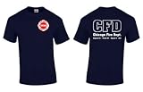 Chicago Fire Department Duty Firefighter T-shirt