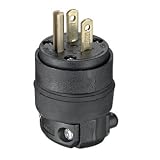 Leviton 515PR Grounding Plug - 20 Pack