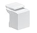 Leviton 41084-BW Blank Quickport Insert, 10-Pack, White primary