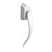 Ideal Security SKDXW DX Pull Handle Set for Storm and Screen Doors Easy Upgrade, No Lock, White
