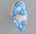 Takaratomy Official Pokemon X and Y MC-030 Figure - Amaura/Amarus