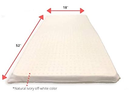OrganicTextiles Colchón de látex para Cama Infantil y Cuna: Amazon ...