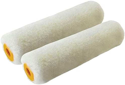 TIJAR Pack of 10 High Performance Mohair 4" (100mm) Decorating & Painting Mini Roller Sleeves Ideal for Varnish Gloss, Satin finishes - Image 3