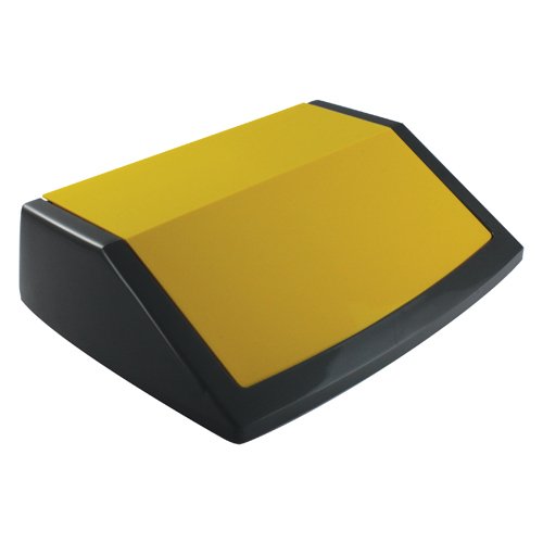 ADDIS 505575 Recycling Bin Kit Lids, Metallic (Pack of 3)