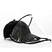 Quaanti Anti-Spitting Protective Hat, Adjustable Full Safety Face Shield, Works with Mask, Protect Family Health, Face Shield with Flip-up Visor Anti-dust Hood Protective Gear Face Shield (Black)