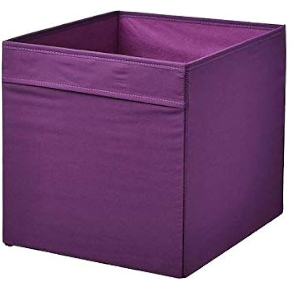 IKEA Drona - Caja, 33 x 38 x 33 cm, color morado: Amazon.es: Hogar