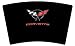 Mugzie Corvette C5 Logo Travel Mug with Insulated Wetsuit Cover, 16 oz, Black