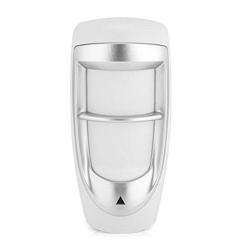 Wired Infrared Detector Outdoor Waterproof Motion Sensor Anti-False Alarm Pet Immunity Security System Patio Deck Yard Garden
