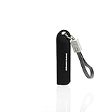 HUSAN Mini 2600mAh Bag Strap Series Portable Power Bank, Casual Keychain Design, High-Speed Charging Technology