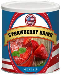 Fresh and Honest Foods Strawberry Flavored Drink 96 OZ #10 Can