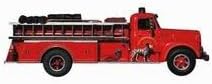 Fire Engine Truck Die-Cut Photographic Magnet