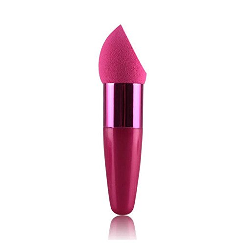 Sharemen Cosmetic Brushes Women Cosmetic Foundation concealer Sponge Brush (Hot Pink)