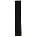 2 inch Removable Chino Twill Hat Band - Black OSFM