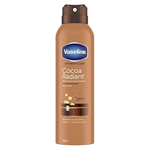 Vaseline-Intensive-Care-Cocoa-Radiant-with-Vaseline-Jelly-Spray-Moisturiser-for-Very-Dry-Skin-190-ml Vaseline Intensive Care Cocoa Spray Moisturiser, 190ml
