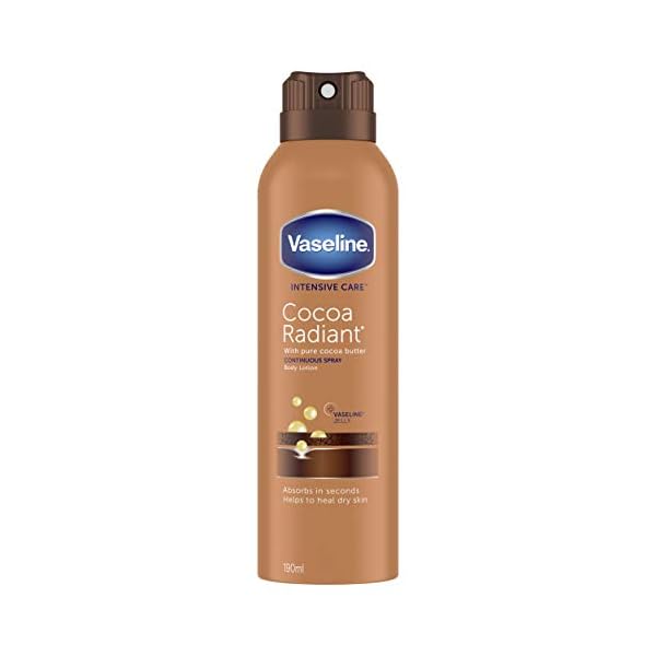 Vaseline-Intensive-Care-Cocoa-Radiant-with-Vaseline-Jelly-Spray-Moisturiser-for-Very-Dry-Skin-190-ml Vaseline Intensive Care Cocoa Spray Moisturiser, 190ml