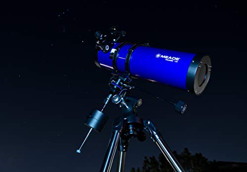 Meade Instruments 216006 Polaris 130 EQ Reflector Telescope (Blue)