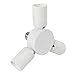 Electop E27 TO E27 3 in 1 Bulb Lamp Light Socket Adapter 3 way Lamp Holder Horizontal Splitter