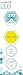 Luxrite LR21266 (2-Pack) Yellow LED Filament Candelabra Light Bulb, 4-Watt Equivalent to 40w Incandescent, Bright Yellow Color, 350 Lumens, 15,000 Hr Life, E12 Candelabra Base