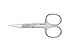 STALEKS Stainless Steel Extra Pointed Handmade Nail Scissors. Classic'61 3.62 Inch Scissors with Curved Blades and Blade Protector. Handmade in Europe