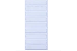 ALL-TAG 5,000 Signatronic AM Labels in Plain White, Compatible with Sensormatic Systems