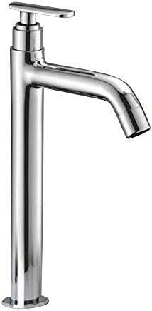 Oleanna Osdpctb Speed Brass Pillar Cock Tall (Silver, Chrome Finish)