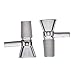 GBlog 5 Pack Clear 14 mm/18 mm Male Joint Glass Bowl (14 mm)