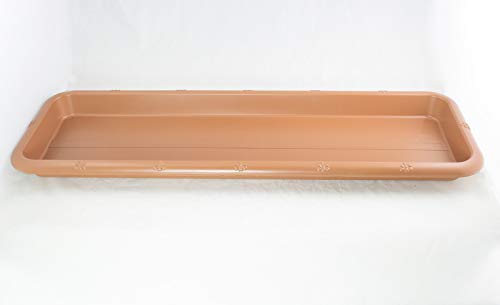 Large Japanese Plastic Humidity Tray for Bonsai Tree & Indoor Plants – 24″x 8″x 1.5″
