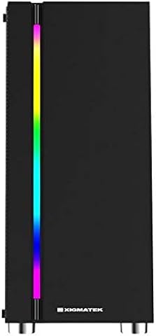 Xigmatek Apollo Mid Tower TG - Carcasa para panel frontal RGB