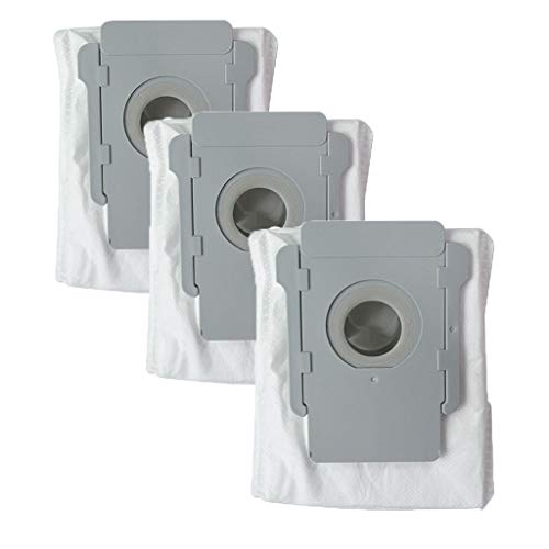 HEPA Filte, LtrottedJ 3 Pack Replacement Parts Clean Base Robot Automatic Dirt Disposal Bags for iRobot Roomba i7 i7+/i7 Plus E5 E6 E7 Vacuum Cleaner