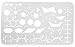Easyshapes: Organic Chemistry Stencil Drawing & Drafting Template.