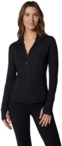 Amazon.com: Danskin Women's Full Zip Running Jacket : Clothing