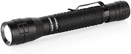 LUX PRO LP290 250 lm Flashlight with 2 h Runtime Black