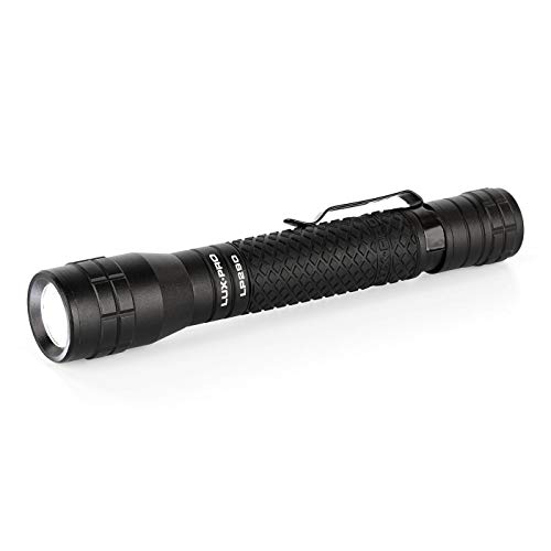 LUX PRO LP290 250 lm Flashlight with 2 h Runtime Black
