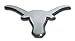 NCAA Texas Longhorns Chrome Auto Emblem Decal