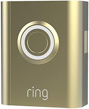 Ring Video Doorbell 3 and Ring Video Doorbell 3 Plus Faceplate - Brush Gold