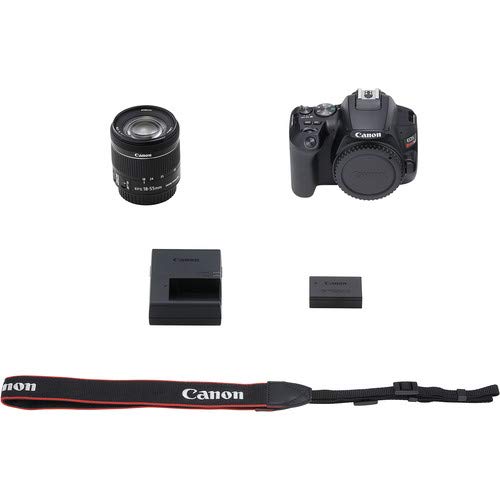 Canon EOS Rebel SL3 DSLR Camera Bundle with Canon EFS 1855mm STM Lens