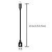 6-Inch Type C to USB 2.0 Nylon Braided Fast Charging Cable Charger Cord Compatible with Galaxy S22/S21/S20/S10/S9/S8/A52/A13/A01/A11/A12/A21/A51/A71/A42 Note 20/10/9/8 Pixel 6/5/4/3/2/1 [5-Packs]