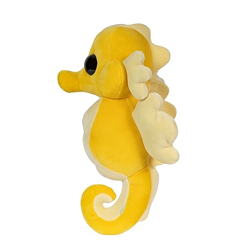 Adopt Me! Collector Plush - Seahorse - Series 2 - Rare In-Game Stylization Plush - Exclusive Virtual Item Code Included - Toys for Kids Featuring Your Favorite Adopt Me Pet, Ages 6+