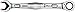 Wera - 5073273001 4013288164377 Ratcheting combination wrench Joker 13x177mm, MULTI