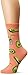 K. Bell Socks Women's Food and Drink Fun Novelty Crew Socks, Avocado (Coral), Shoe Size: 4-10